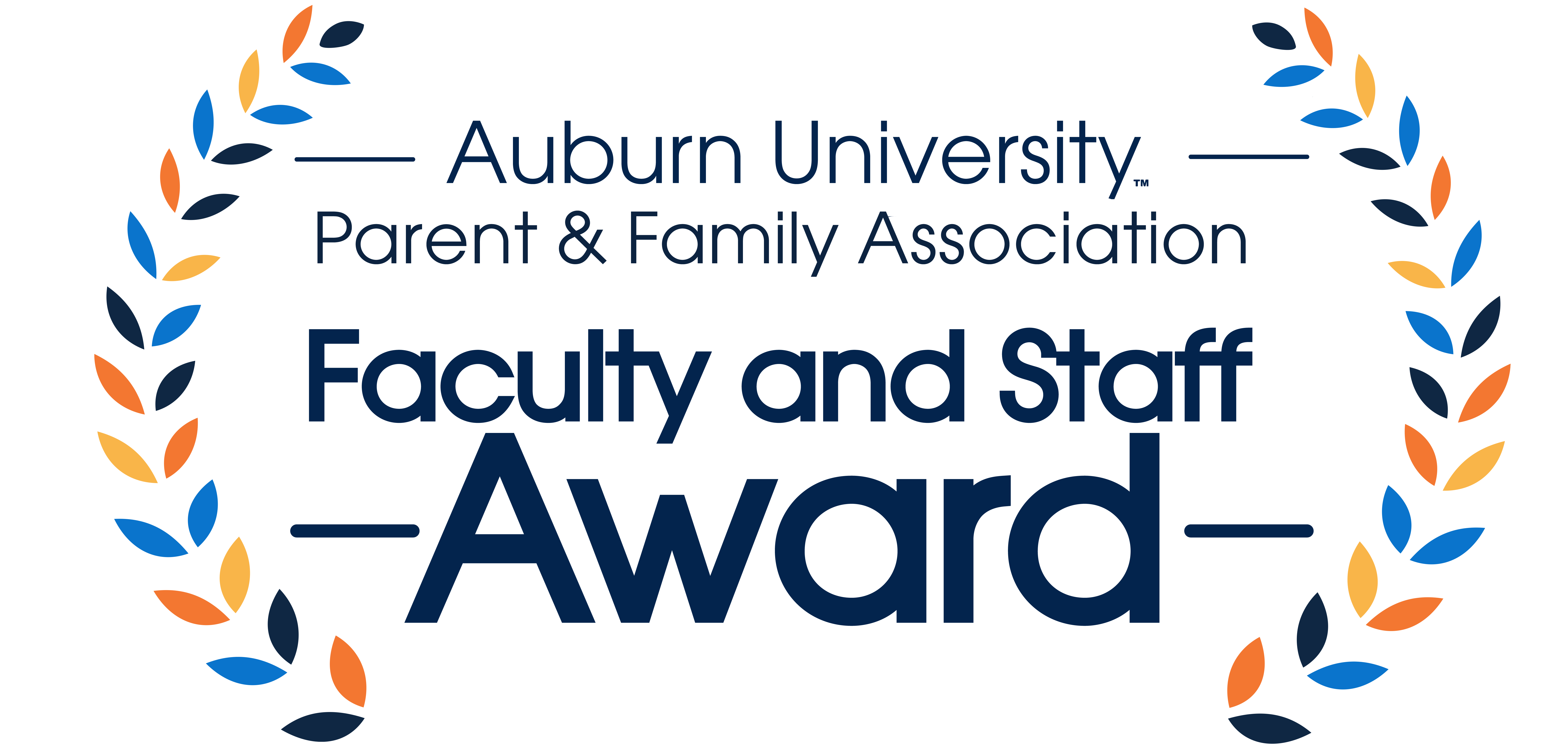 Parent & Family Association's Faculty and Staff Award Logo