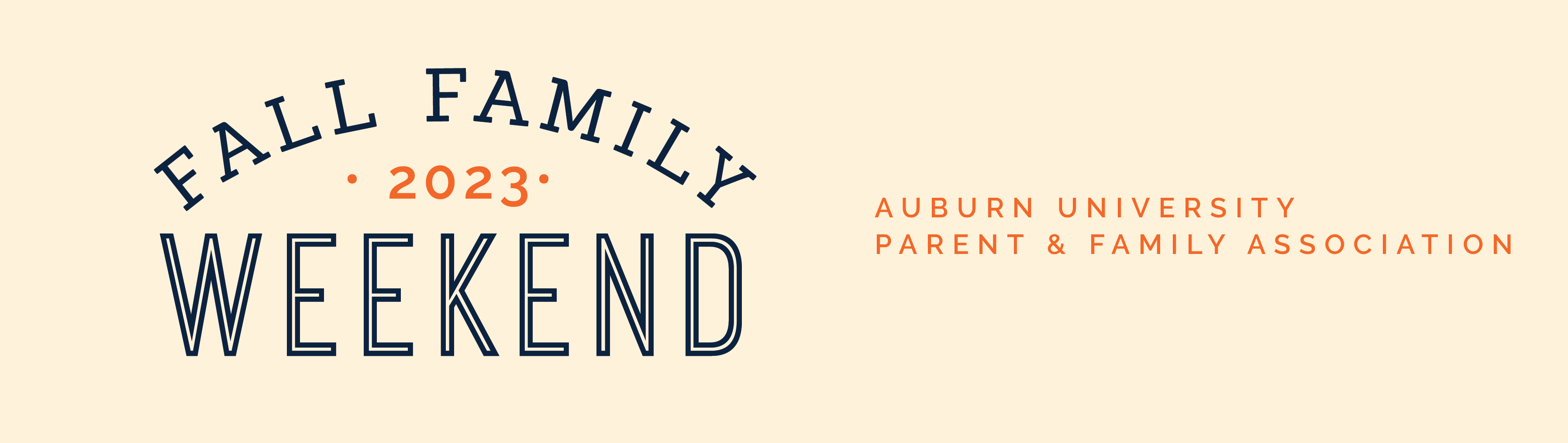 Fall Family Weekend Parent & Family Programs